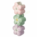 Vase Blumen 23 cm aus Keramik