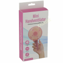 Handventilator Akkubetrieben mit USB Kabel