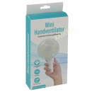Handventilator Akkubetrieben mit USB Kabel