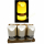 LED Outdoor Kerze 30x16x16cm mit Timer