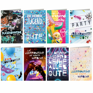 Karten Jugendweihe mit Spruch