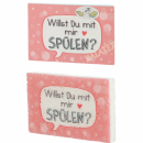 Magischer Schwamm mit Spruch