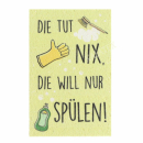 Magischer Schwamm mit Spruch