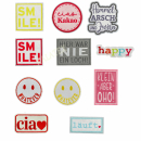 Bügelflicken mit Spruch