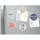Magnet mit Spruch Ø 5,5 cm