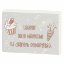 Geburtstagsbox mit 10 Wünschekarten