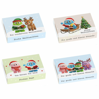 Geldgeschenk Box Mutmacher Weihnachten Spruch
