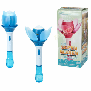 Seifenblasen Lotus Blume mit Akku