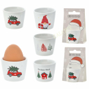Eierbecher Weihnachten Porzellan 5x4cm