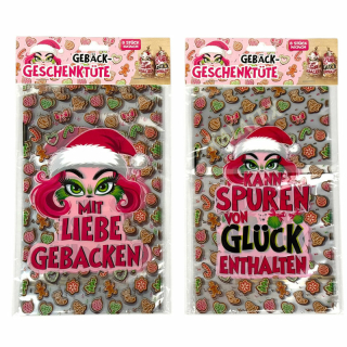 Gebäcktüte "X-Miss" 8er Pack