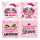 Magisches Handtuch "X-Miss" mit Spruch 30x30cm