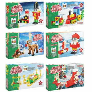 Bausteinset Weihnachten 30teilig