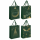 Geschenktasche Merry Christmas large grün & gold