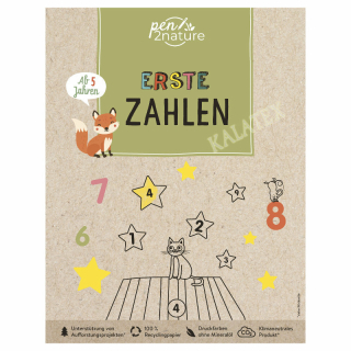 Good Life Books pen2nature - Erste Zahlen, Übungsheft