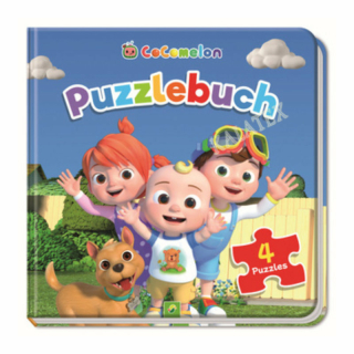 Cocomelon - Puzzlebuch 4x 12 Teile