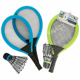 Federballspiel und Tennisset XXL 3teilig