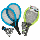 Federballspiel und Tennisset XXL 3teilig