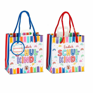 Geschenktasche Schulanfang ABC CHAMPIONS klein