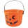 Halloween Sammeleimer Kürbis