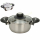 Kochtopf Edelstahl 16,5x7,5 cm 1,4 Liter