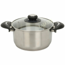 Kochtopf Edelstahl 20x10,5 cm 2,7 Liter