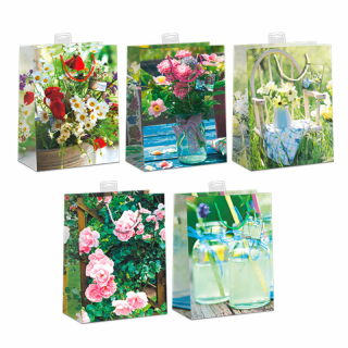 Geschenktasche Large Gartenidylle