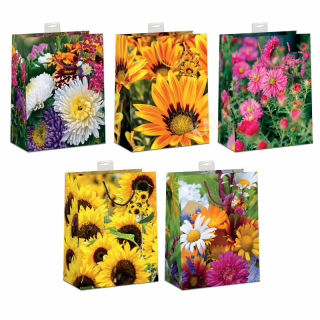 Geschenktasche Large Sommerblumen