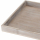 Tablett 25x25 cm antik grau
