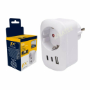 Steckdose mit USB