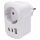 Steckdose mit USB