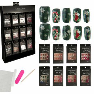 Kunstnägel Set Weihnachten