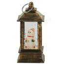 Laterne Weihnachtsfigur